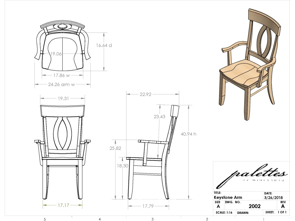 Keystone Arm Chair - image 2